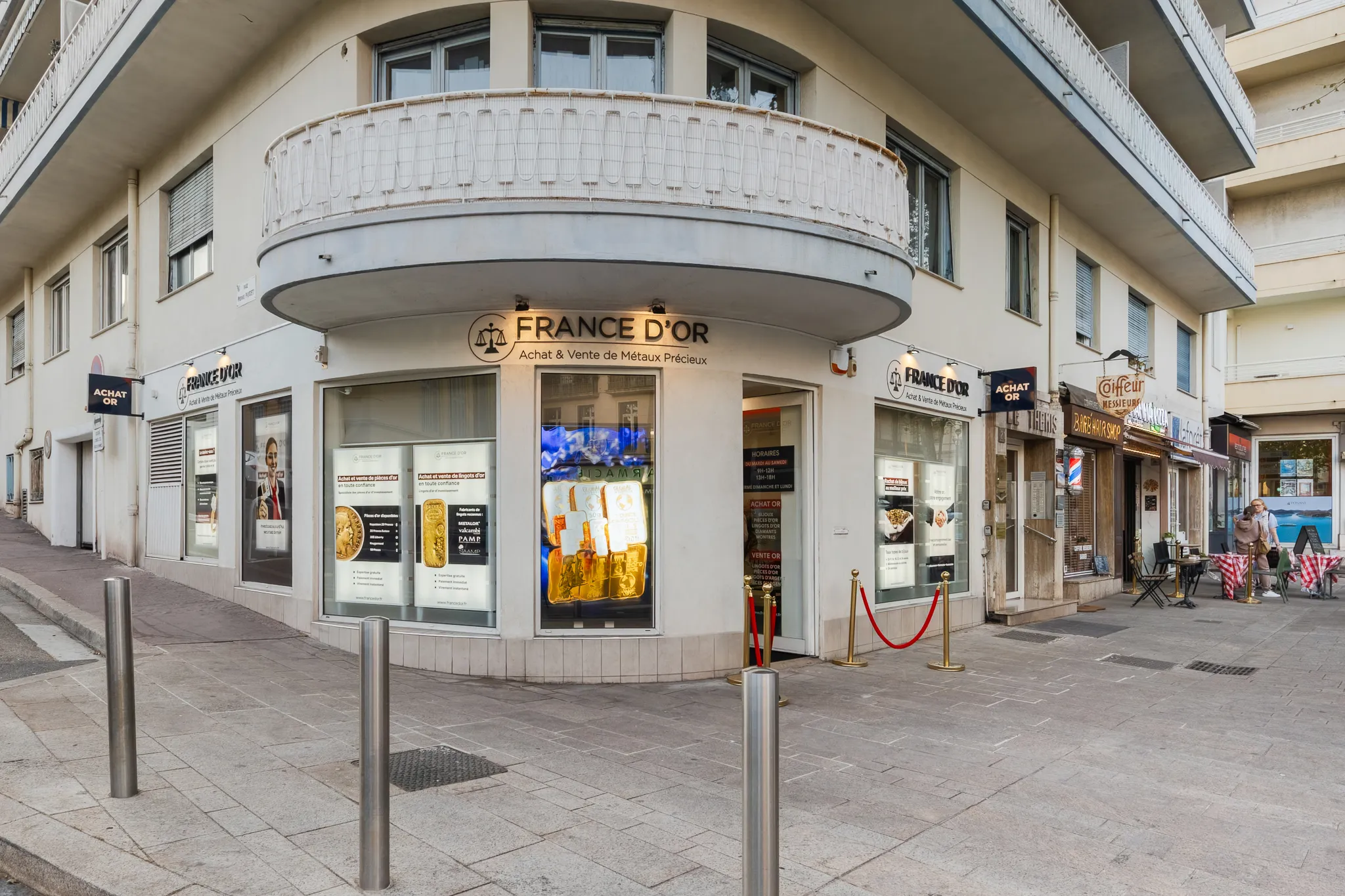 L&rsquo;Or au Cœur de Cannes : France d’Or Déploie son Expertise avec son Nouveau Comptoir Boulevard Carnot